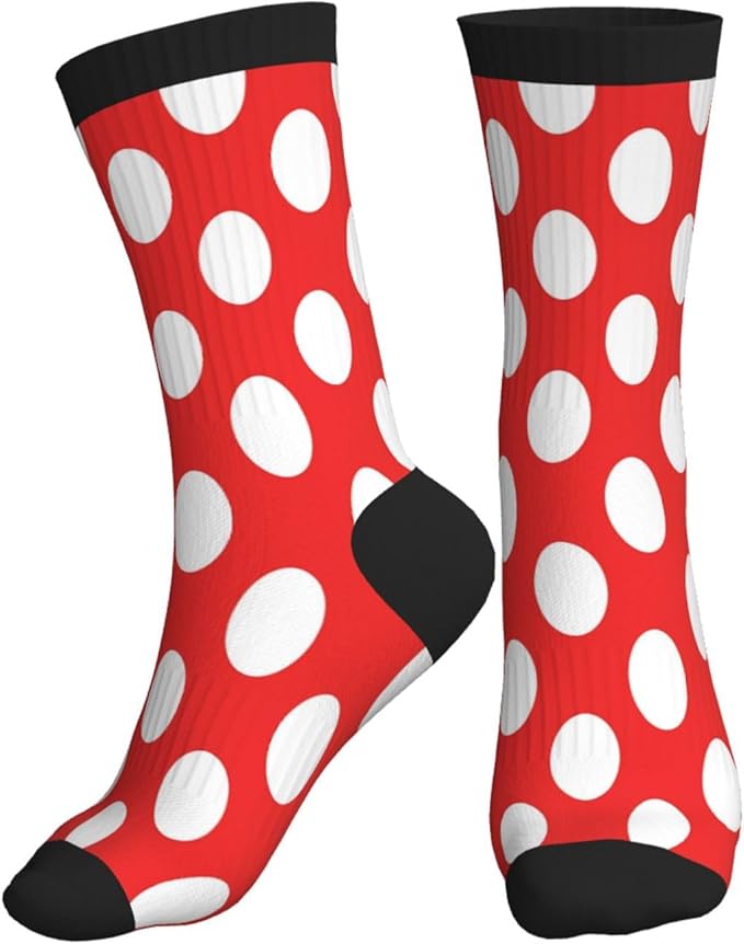 Crew Athletic Socks Funny Crazy Casual Sports Novelty Dress Socks for Women Men Running Hiking