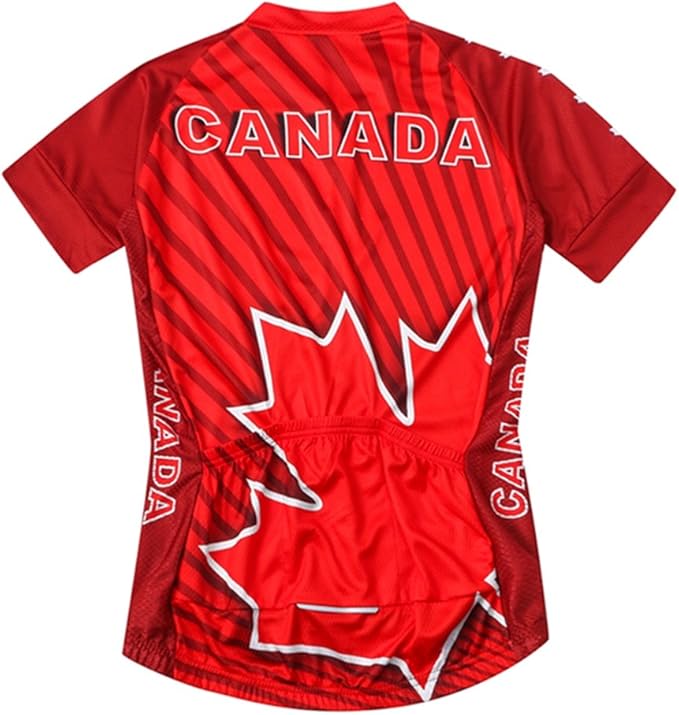 Weimostar Men's USA Cycling Jersey Short Sleeve Biking Shirts Breathable with Pockets