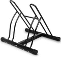 Goplus® Two Bicycle Bike Stand Rack Cycling Rack Floor Storage Organizer