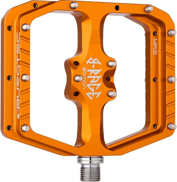 B-Rage Edition MK5 Penthouse Flat Pedals by Burgtec
