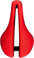 Hollow Leather Bicycle Saddle, Comfortable Bike Seat for Road, MTB & Racing Bikes, 250×155mm