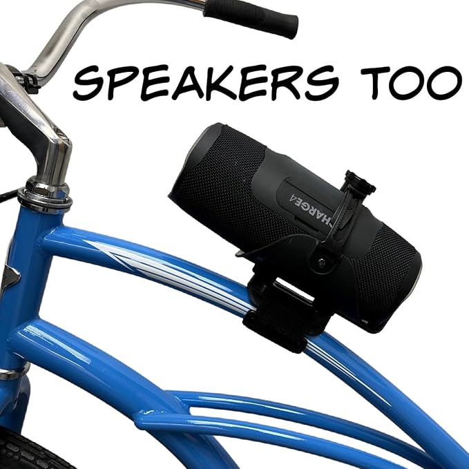 ABC by BiKASE - Any Bottle Cage, Bike Water Bottle Holder - Fits Any Bottle, Container, Speaker, Bicycle Bottle Holder for Frame or Handlebar
