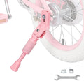 Kids Bike Kickstand for 14/16/20 inch Bicycle Adjustable Center Mount Stand Steel