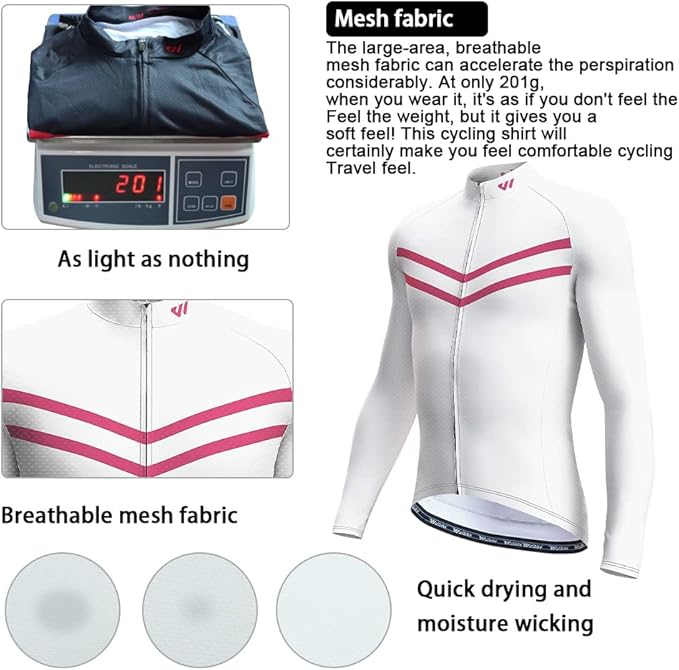 Lo.gas Cycling Jersey Men Short/Long Sleeve Bike Biking Shirts Full Zip with Pockets Road Bicycle Clothes