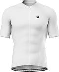 LAMEDA Mens Cycling Jersey Short Sleeve Biking Shirt with 3 Rear Pockets Moisture Wicking Breathable Quick Dry Bicycle Jersey
