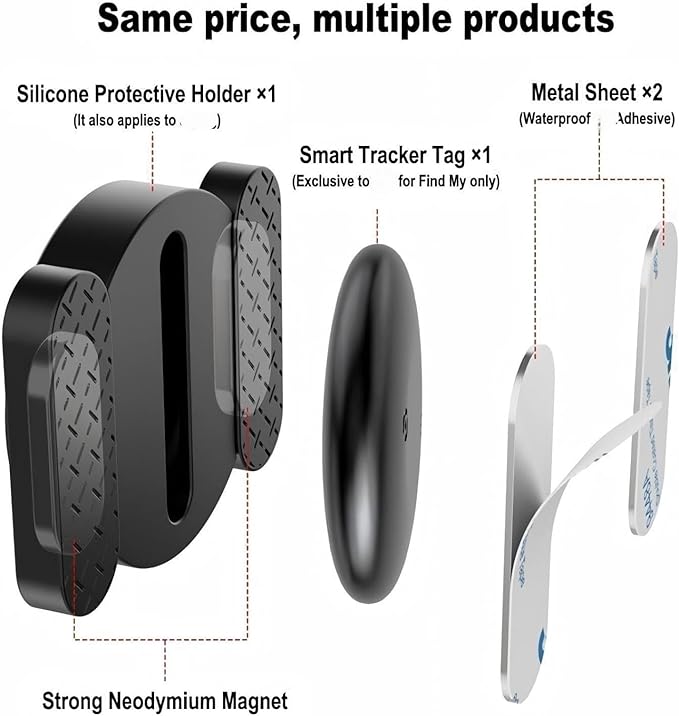 Tracker for Elderly, Kids, Bikes & Motorcycles, Affordable GPS Locator, High-Precision Positioning, Easy to Use, Real-Time Tracking, Theft Protection, Location Monitoring. (3PCS)