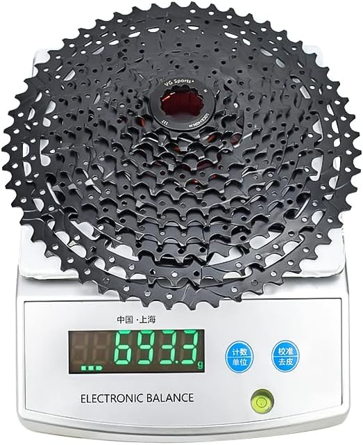 VG SPORTS 8/9/10/11/12 Speed Ultra-Light Bike Cassette for Mountain Bike 11-40T/11-42T/11-46T/11-50T/11-52T MTB Cassette Lightweight Aluminum Bracket Cassette