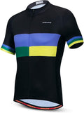 JPOJPO Men's Cycling Jersey Bike Shirt Short Sleeve MTB Summer Clothing Bicycle Tops Jacket S-3XL