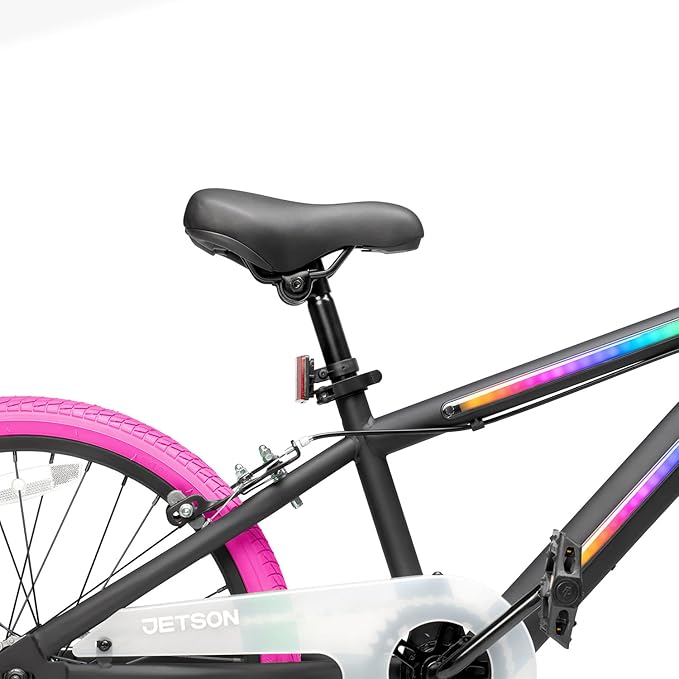 Jetson Light Rider Kids’ Light-up Unisex Bike, LED Light-up Frame, 3 Different Light Modes