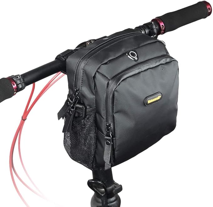 Rhinowalk Bike Handlebar Bag Bike Front Bag Road Bike Bag Bike Frame Bag Bike Basket Bag Bicycle Bag Professional Cycling Accessories-S