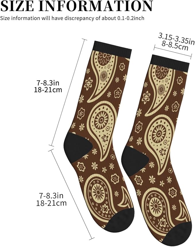 Crew Athletic Socks Funny Crazy Casual Sports Novelty Dress Socks for Women Men Running Hiking