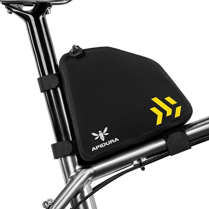 Apidura Backcountry Rear Top Tube Pack Black/Grey, 1L