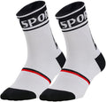 Cycling Socks Pro Mens Womens Riding Socks Bicycle Bike Sport Ankle Athletic Socks XC MTB BMX Black White Pink Blue Green