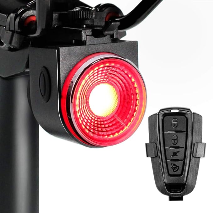 Smart Bike Tail Light: Auto On/Off Rear Bicycle Flashlight Ultra Bright Back Brake Light High Lumen Daytime Strobe USB Rechargeable Safety Red Led Taillight Waterproof Road Cycling Lights