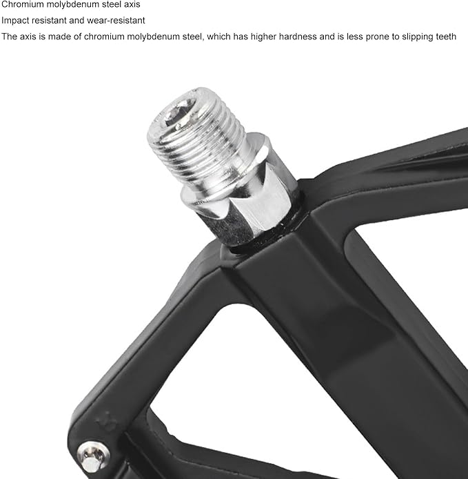 Mountain Bike Pedals, Aluminum Alloy, Pink and Black