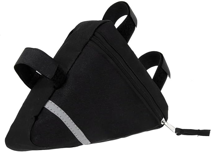 MOOCY Bike Bag, Bicycle Frame Bag,Cycling Accessories Pack for Phone, Wallet, Keys, Tools, Use for Road Bike MTB Commute Bicycle Bike Accessories