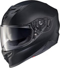 ScorpionEXO T520 Full Face Touring Motorcycle Helmet with Bluetooth Ready Speaker Pockets DOT ECE Approved Solid (Matte Black - Small)