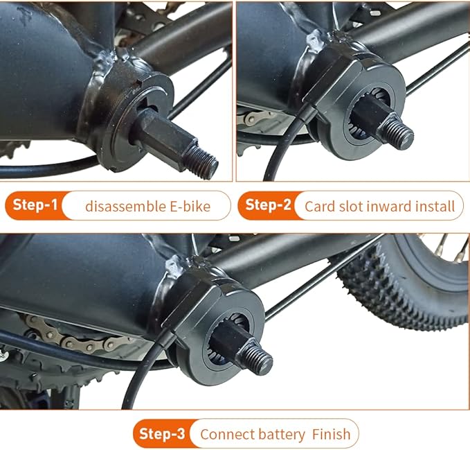 KT-V12L/R Electric Bike Magnets Pedal Assist Sensor Ebike Kit Easy Crank Installation PAS Sensor