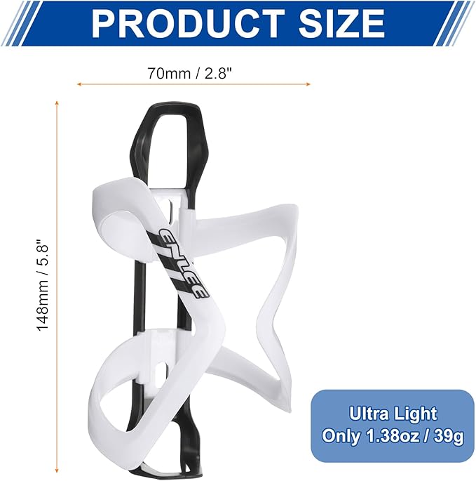 HARFINGTON Bicycle Water Bottle Holder Adjustment Right Load Bike Bottle Cages Cycling Cup Holder for MTB Gravel
