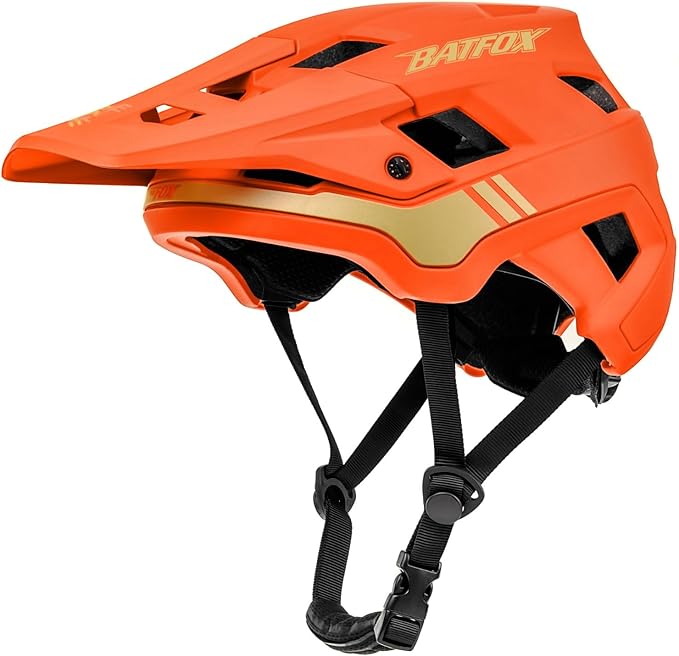 BATFOX Bike Helmet,Mountain Bike Helmet Helmets for Men Women Adults Youth