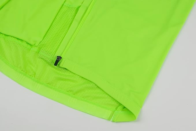 Men's Cycling Jersey Zipper Pocket Short Sleeve Lightweight Aero Race Fit Bike Jersey, UPF 50+ Biking Cycling Shirt