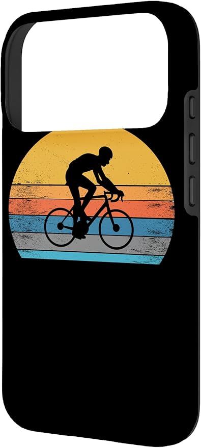Racing Road Bike Vntage Cycling Riding Racing Bike Bicycle Case for iPhone 17 Pro