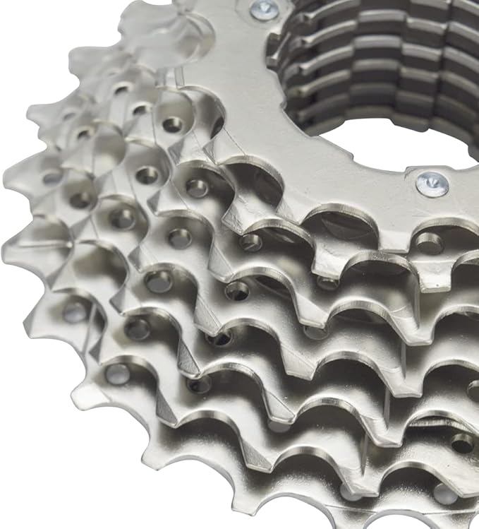 CYSKY 8/9/10/11/12-Speed Cassette 11-25T/28T/32T/34T/36T/40T/42T/46T/50T/52T Bike Sprocket Freewheel Compatible with Shimano, Sram HG Hub, Fit for Mountain Bike, Road Bike, MTB Cassette