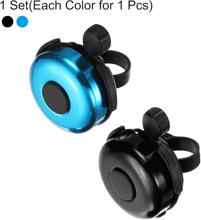 HARFINGTON Bike Bell Classic Bicycle Bell with Loud Crisp Clear Sound Bike Ring Bell Aluminum Bike Accessories