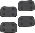 Bike Brake Pads Set Excellent Heat Dissipation Water Resistance for Competitive Roads Copper Fiber, Steel Back Plate