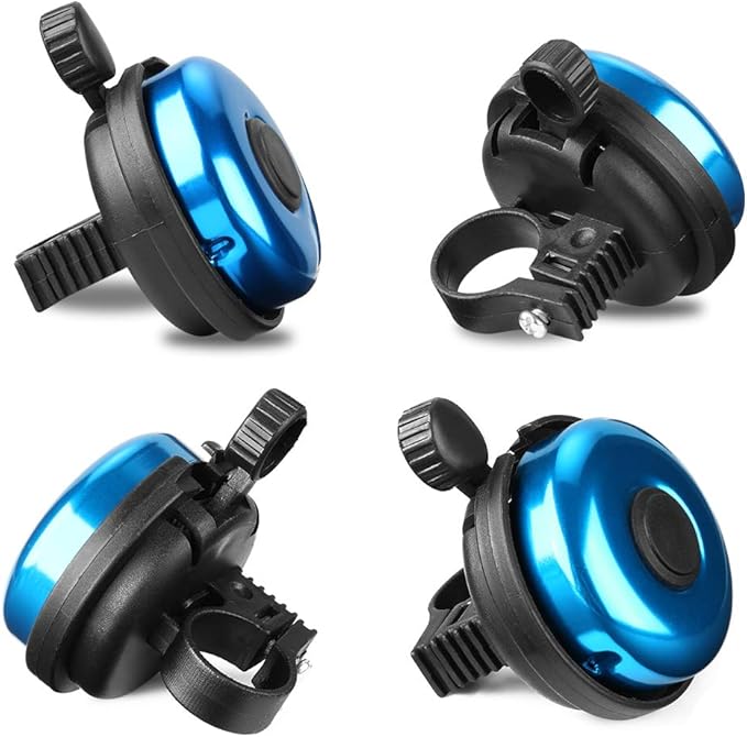 Accmor Classic Bike Bell, Aluminum Bicycle Bell, Loud Crisp Clear Sound Bicycle Bike Bell for Adults Kids