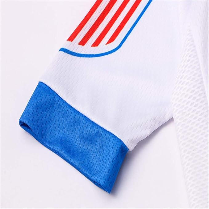 JPOJPO USA Cycling Jersey Men Road Bike Shirt Summer Biking Tops Short Sleeve Bicycle Clothes Cycle Wear Breathable