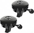 Bike Bells Fully Metal 2 Pack Cycling Horns, Loud Ringing Sound, Easy Installation, Bicycle Accessories