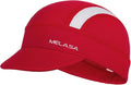 MELASA Cycling Cap, Cooling Skull Cap Helmet Liner with Sun Visor, Sun Protection Running Bike Cap for Men Women Under Helmet