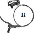Zoom HB876 Hydraulic Disc Brakes Set, Black, Mountain Bike Left Front 800mm, Adapter Fit EBike Fat Bike Bicycle for Mountain Bike, Road Bike