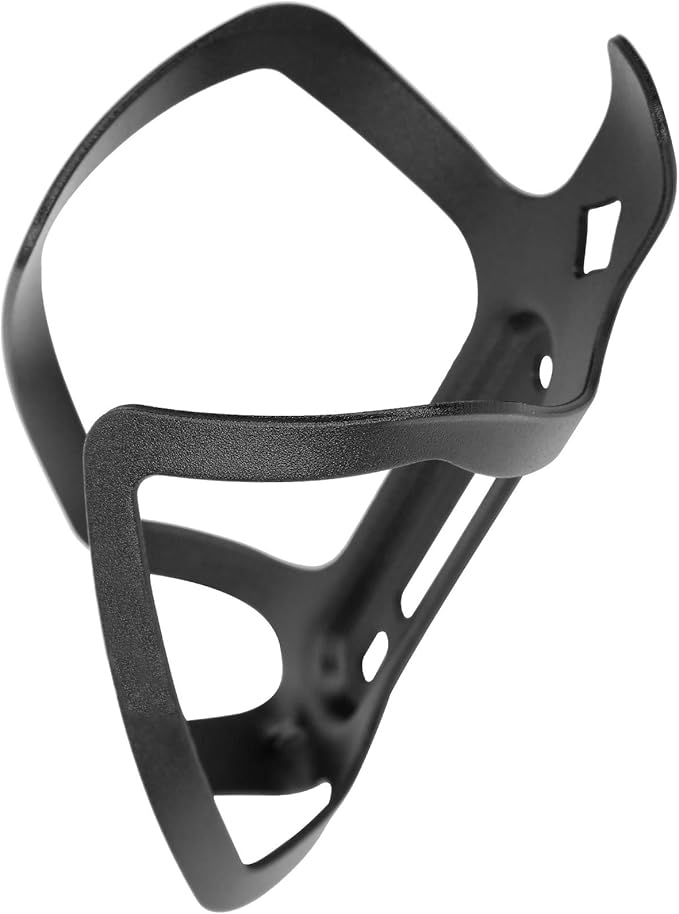 Aluminum Alloy Cage Cage Bouteille, Light Support for Folding Bikes on Road, Black Accessories (Black)