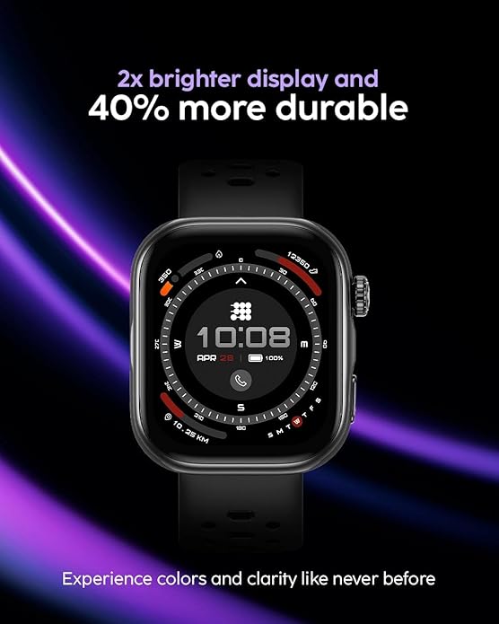Cubitt VIVA Pro 2 Smartwatch, 1.85” AMOLED HD, Built-In GPS, Offline Maps, Barometer, Compass, VITA AI, AI Coach, Readiness & Sleep Scores, 100+ Sports Modes, 5ATM, 10-Day Battery
