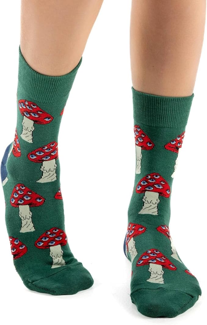 Good Luck Sock Novelty Crew Socks for Adults - For Men, Women and Teens