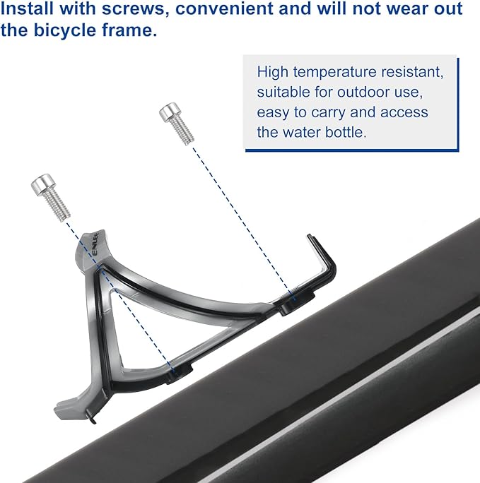 HARFINGTON Bicycle Water Bottle Holder Lightweight Bike Bottle Cages Cycling Cup Holder for MTB Road Gravel
