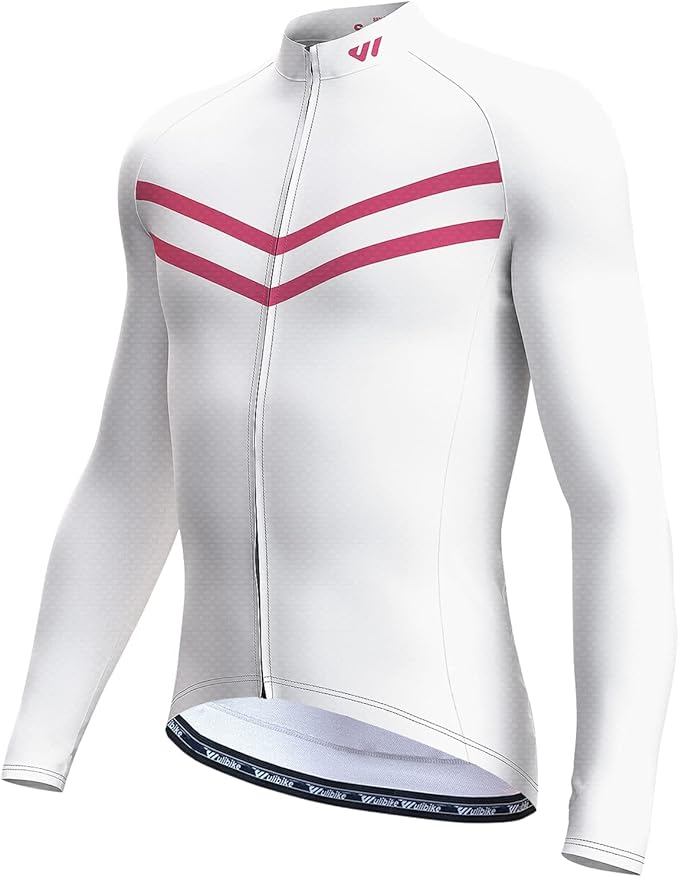 Lo.gas Cycling Jersey Men Short/Long Sleeve Bike Biking Shirts Full Zip with Pockets Road Bicycle Clothes