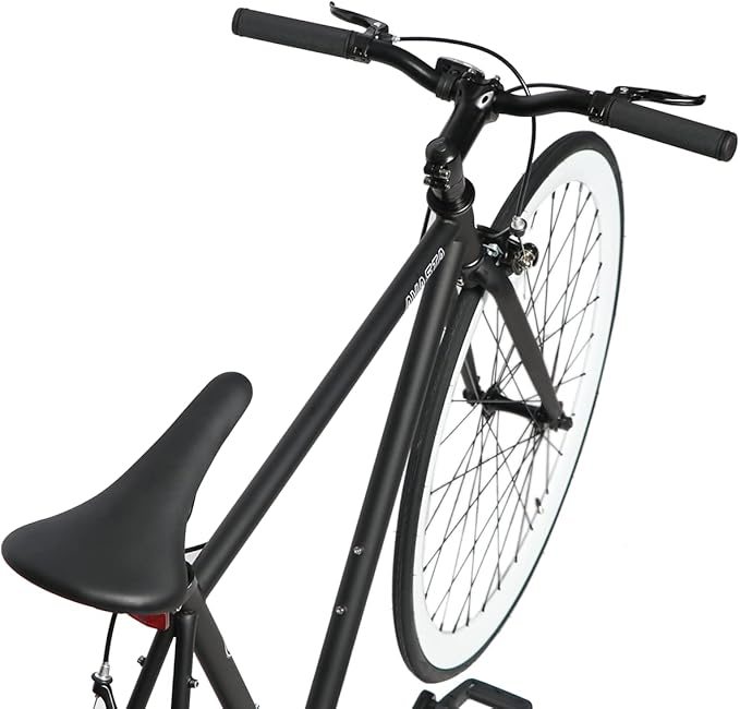 AVASTA Single-Speed Fixed Gear Urban Commuter Fixie Bike Flip Flop Hub Bicycle, Multiple Colors