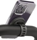 ENCASED Grip-X Magnetic Bar Mount, Compatible with MagSafe - Phone Holder for Gym, Home Fitness Bikes, Workout Equipment, Stroller and Cart Handlebars (iPhone 17, iPhone 16, 15, 14, 13 Series)