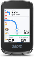 GEOID CC700 2.8" Color Screen Bike/Cycling Computer Wireless - Route Navigation with Re-Route Planing, WiFi Auto-Sync, ANT+/Bluetooth, Fast 5s GPS Positioning, Free Indoor Training
