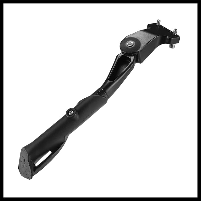 Fit 20-22 Inch Bicycles Adjustable Bicycle Stand with Central 2 Holes Non-Slip Side Stand Kickstand Bicycle for Mountain Bike E-Bike Trekking Durable Material
