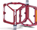 Bike Pedals 9/16" Lightweight Non-Slip Bicycle Platform Pedals - Fits Most Adult Bikes & Mountain Bikes &MTB, Road Bikes and Slip-Resistant Design