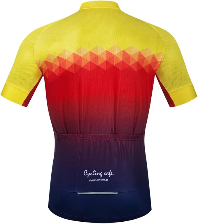 Hotlion Summer Cycling Jersey Men Mountain Bike Jersey Quick Dry Bicycle Shirt Short Sleeve Cycling Clothing