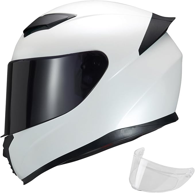 Full Face Motorcycle Helmet WS-607 DOT Approved Motorbike Racing Street Bike Helmets for Adults with Visor