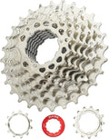 CYSKY 8/9/10/11/12-Speed Cassette 11-25T/28T/32T/34T/36T/40T/42T/46T/50T/52T Bike Sprocket Freewheel Compatible with Shimano, Sram HG Hub, Fit for Mountain Bike, Road Bike, MTB Cassette