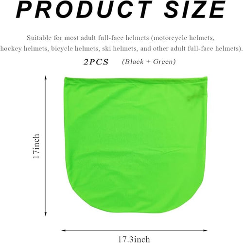 2 PCS Motorcycle Helmet Bag, Helmet Protection Drawstring Bag Made of Nylon Cloth, Large Capacity Helmet Storage Bag for Motorcycle Bicycle, Universal Motorcycle Accessories (Black+Green)