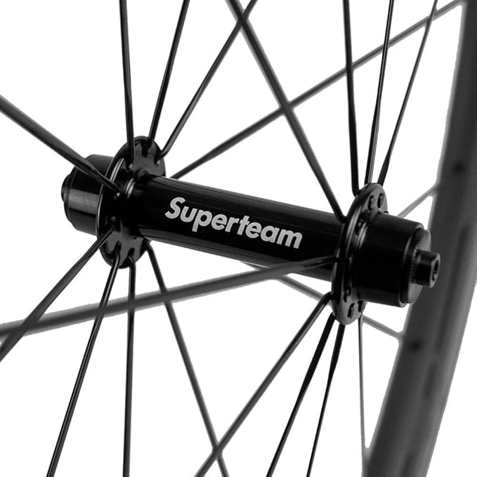 Superteam 50/25mm UD Matte Finish Wheel 700c Carbon Wheelset Tubeless(Black)