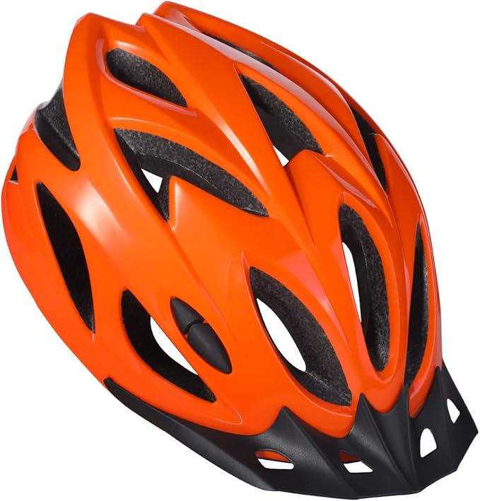 Zacro Adult Bike Helmet Lightweight for Men Women Comfort with Pads&Visor, Certified Bicycle Helmet for Adults Youth Mountain Road Biker
